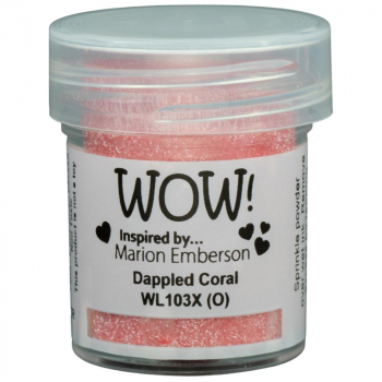 WOW! Ebossingpulver - Dappled Coral